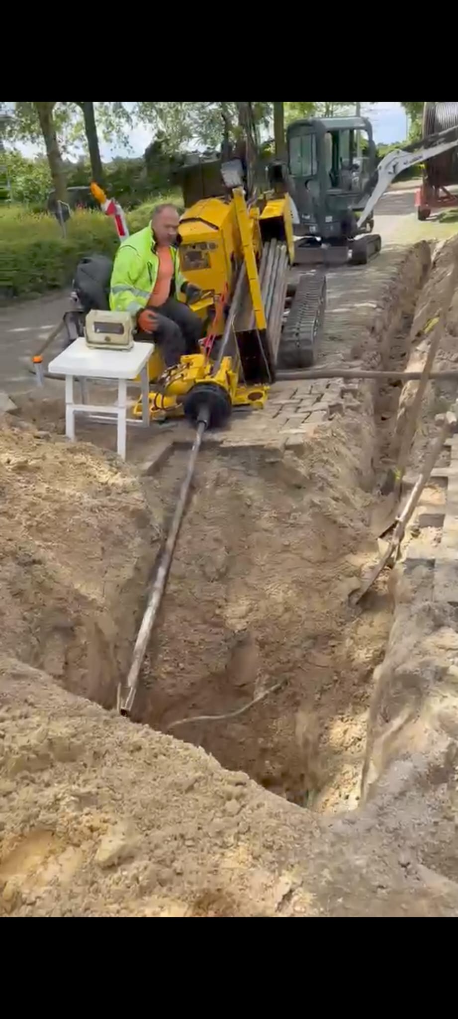 Street lighting installation
